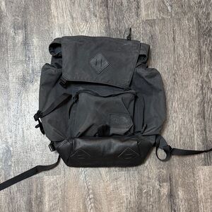 The North Face Charcoal Black Backpack